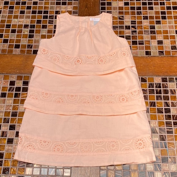 Janie and Jack Tiered Eyelet Dress - Picture 2 of 6